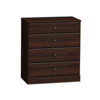 Commode Astrid à 4 tiroirs - espresso