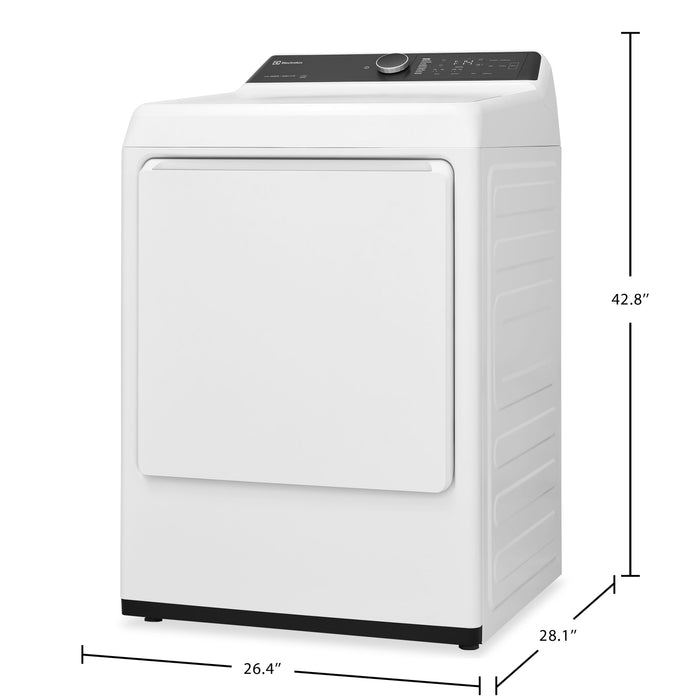 Laveuse Electrolux à chargement par le haut de 5,0 pi³ - blanche - ELVW7405AW
