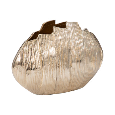 Metal 8" Pavia Small Vase - Gold | Petit vase Pavia de 8 po en métal - doré
