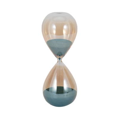 Glass 12" Channing Small Hourglass|Petit sablier Channing de 12 po en verre