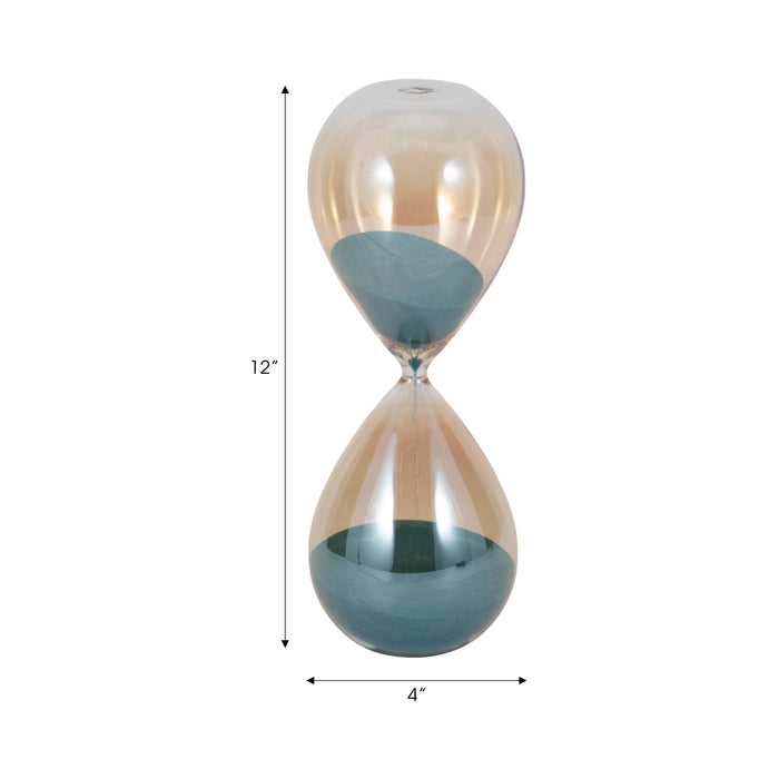 Petit sablier Channing de 12 po en verre