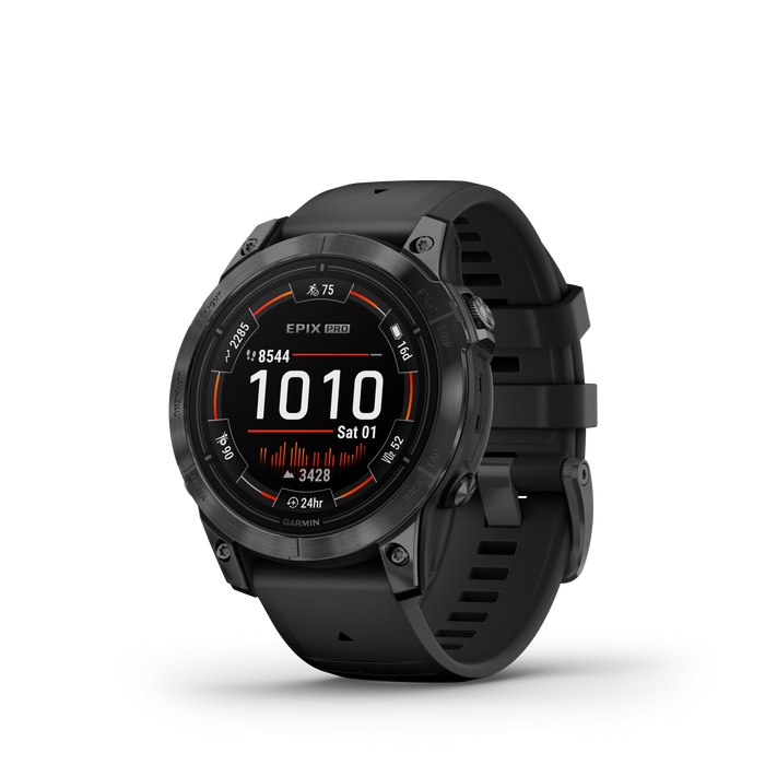 Garmin Epix™ Pro Montre Gps Intelligente - Suivi De La Sante Avec Ecran Amoled, 47 Mm - Gris Ardoise