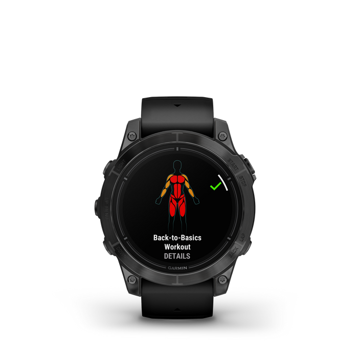 Garmin Epix™ Pro Montre Gps Intelligente - Suivi De La Sante Avec Ecran Amoled, 47 Mm - Gris Ardoise