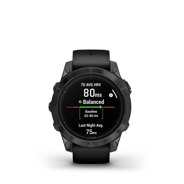 Garmin Epix™ Pro Montre Gps Intelligente - Suivi De La Sante Avec Ecran Amoled, 47 Mm - Gris Ardoise