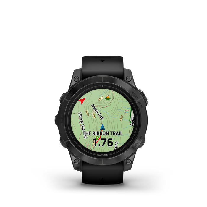 Garmin Epix™ Pro Montre Gps Intelligente - Suivi De La Sante Avec Ecran Amoled, 47 Mm - Gris Ardoise