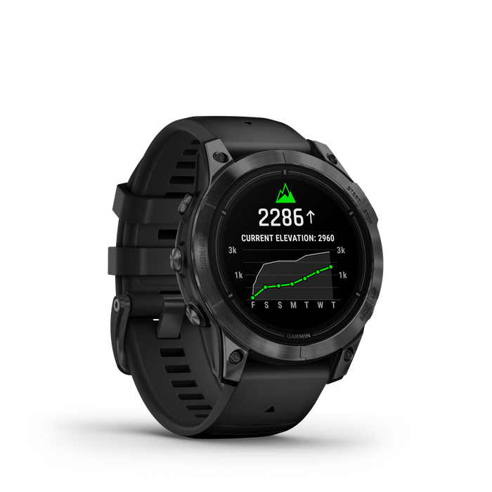 Garmin Epix™ Pro Montre Gps Intelligente - Suivi De La Sante Avec Ecran Amoled, 47 Mm - Gris Ardoise