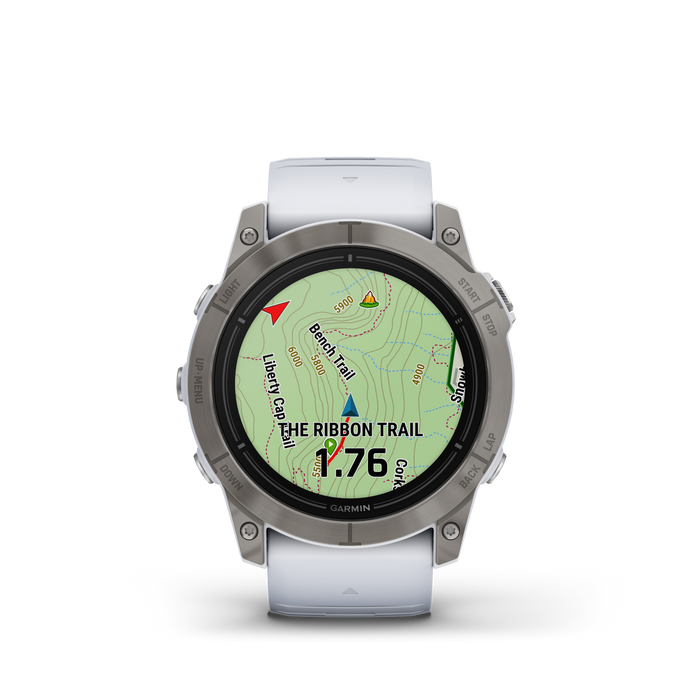 Garmin Epix™ Pro Montre Gps Intelligente - Suivi De La Sante Avec Ecran Amoled, 51 Mm - Titane