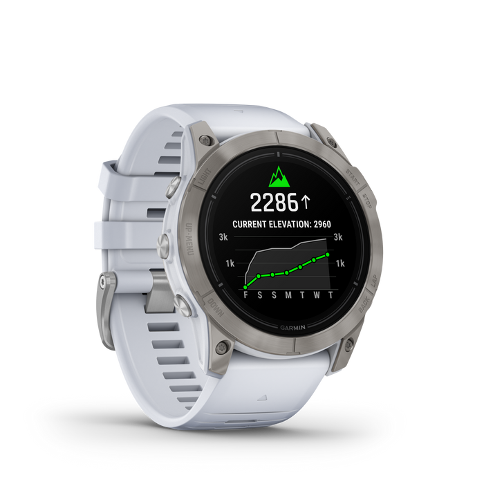 Garmin Epix™ Pro Montre Gps Intelligente - Suivi De La Sante Avec Ecran Amoled, 51 Mm - Titane