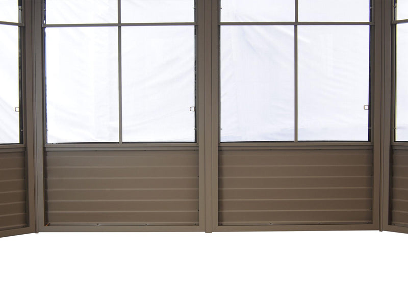 Gazebo Penguin Florence - Solarium 12x18 Toit de polycarbonate