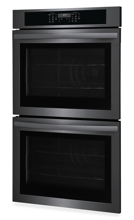 Four mural double Frigidaire de 30 po - acier inoxydable noir - FCWD3030AD