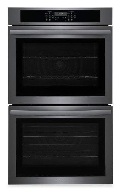 Frigidaire 30'' Double Wall Oven – Black Stainless Steel - FCWD3030AD | Four mural double Frigidaire de 30 po - acier inoxydable noir - FCWD3030AD