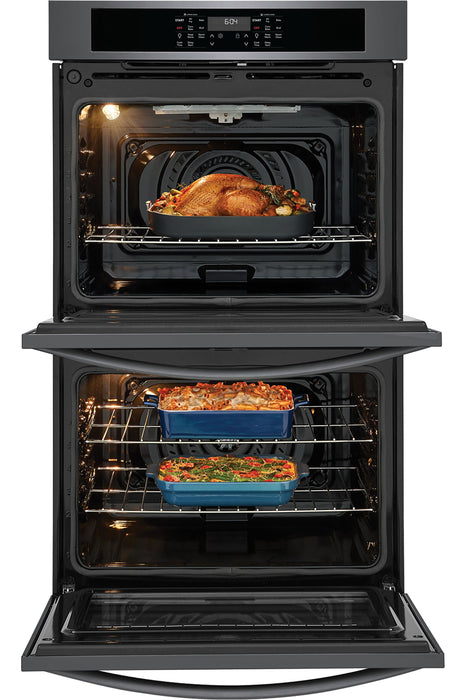 Four mural double Frigidaire de 30 po - acier inoxydable noir - FCWD3030AD