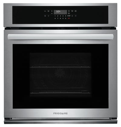 Frigidaire 27'' Electric Single Wall Oven – Stainless Steel - FCWS2730AS | Four mural simple électrique Frigidaire de 27 po - acier inoxydable - FCWS2730AS