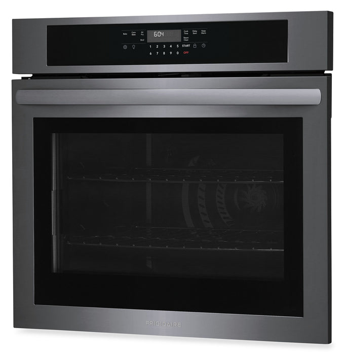 Four mural simple électrique Frigidaire de 30 po - acier inoxydable noir - FCWS3030AD