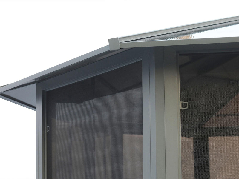 Gazebo Penguin Florence - Solarium 12x18 Toit de polycarbonate