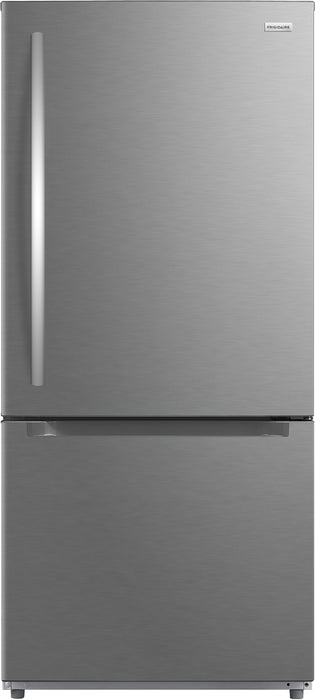 Réfrigérateur Frigidaire de 19 pi3 et de 29,5 po de profondeur à congélateur inférieur - acier inoxydable Smudge-ProofMD - FRBE1925AF