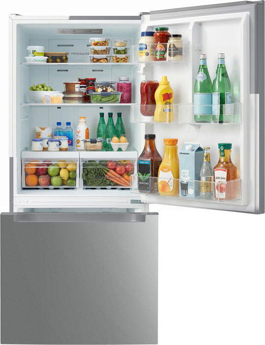 Réfrigérateur Frigidaire de 19 pi3 et de 29,5 po de profondeur à congélateur inférieur - acier inoxydable Smudge-ProofMD - FRBE1925AF