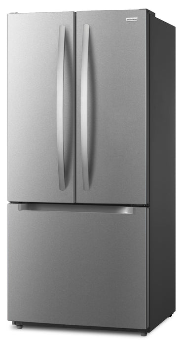 Réfrigérateur Frigidaire de 19 pi3 et de 29,5 po portes françaises - acier inoxydable Smudge-ProofMD - FRFN1801AF