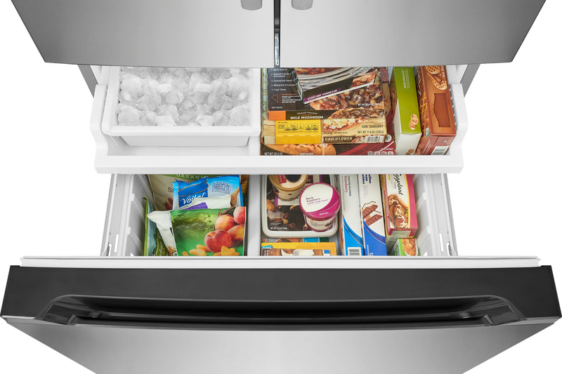 Réfrigérateur Frigidaire de 29 pi3 et de 36 po de profondeur standard à portes françaises - acier inoxydable - FRFN2913BV