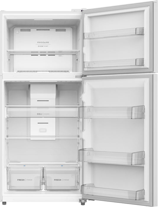 Réfrigérateur Frigidaire de 22 pi³ à congélateur supérieur prêt pour le garage – FRTE2246AW