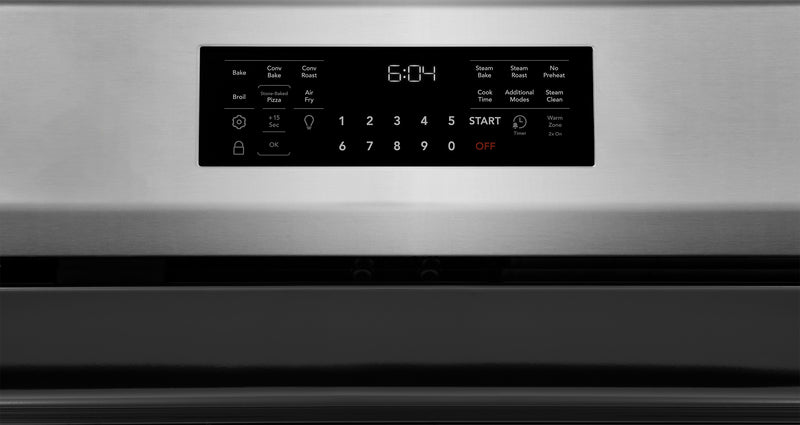Cuisinière électrique Frigidaire Gallery de 5,3 pi3 avec pizza cuite sur pierre - acier inoxydable Smudge-ProofMD - GCREC070BF