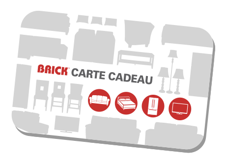 Brick Carte Cadeau Électronique