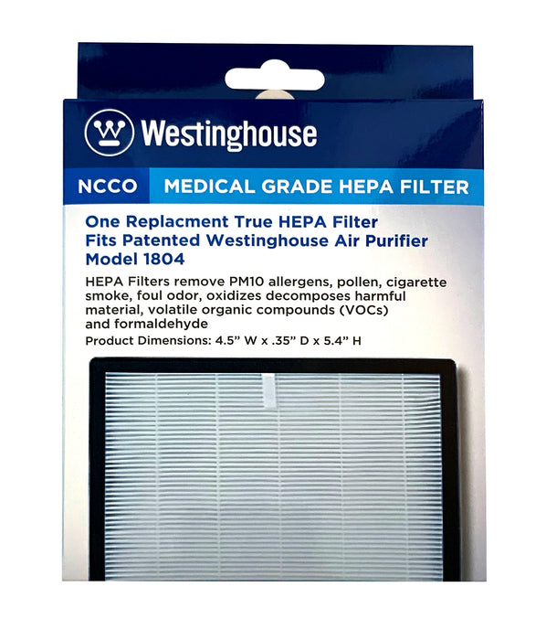 Filtre réacteur HEPA de remplacement de Westinghouse - ensemble de 4