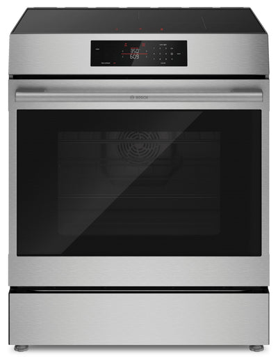 Bosch 500 Series 5.8 Cu. Ft. Induction Slide-in Range - HIF5050MC  | Cuisinière à induction encastrée Bosch de série 500 de 5,8 pi3 - HIF5050MC