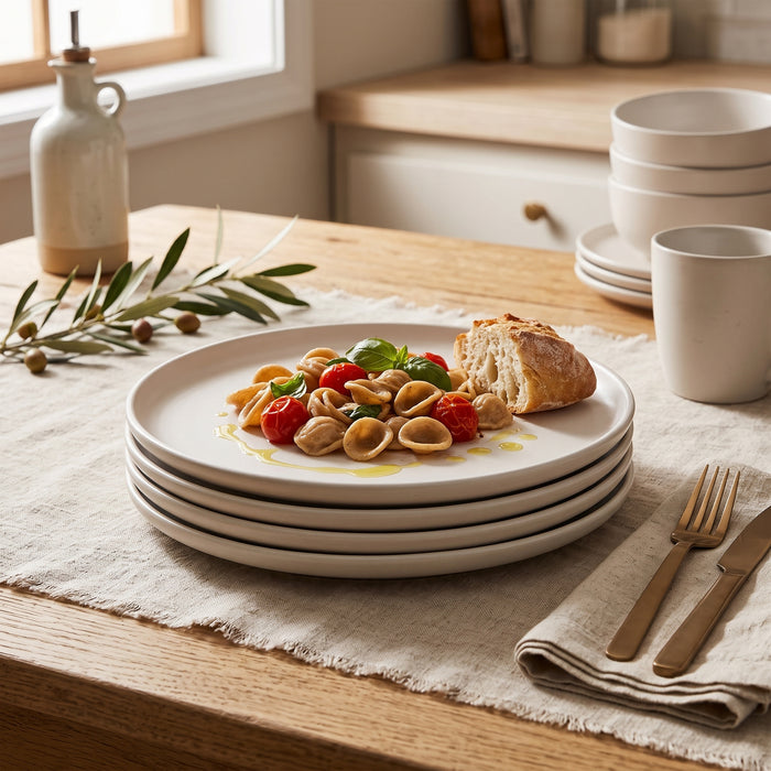 S&Co Gourmet Lisbon Assiettes a Diner en Gres