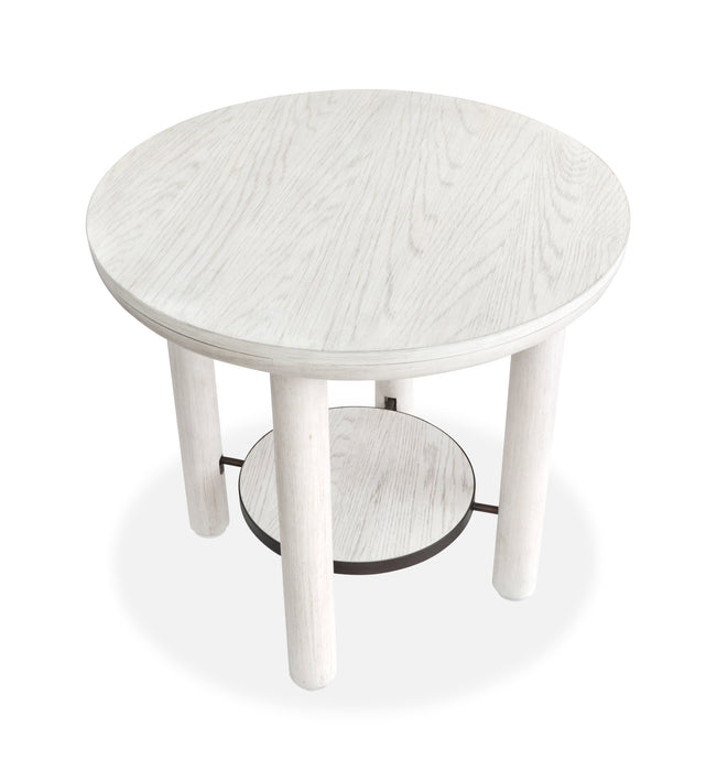 Ensemble de 2 tables de bout Holton - perle 