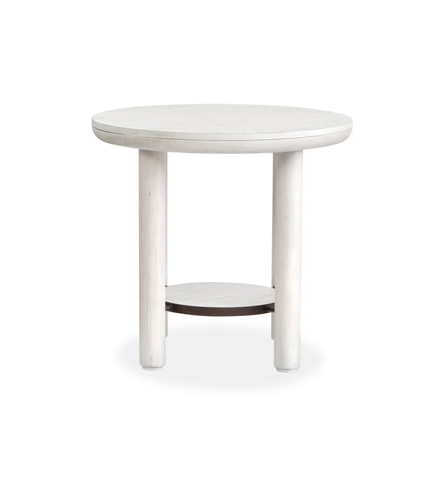 Ensemble de 2 tables de bout Holton - perle 