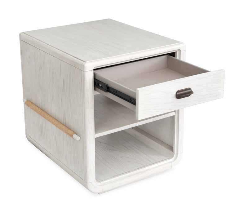 Table d’appoint Holton de 22 po avec rangement - perle 