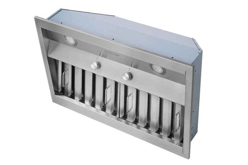 Hotte de cuisinière encastrée de style professionnel Hauslane IN-R200 de 30 po - IN-R200SS-30