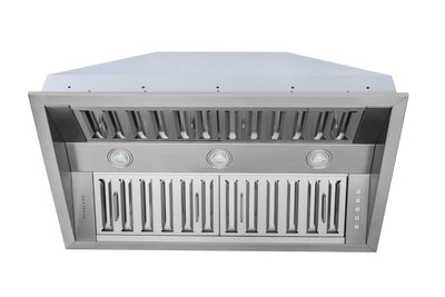 Hauslane Pro-Style 34" IN-R300 Built-In Range Hood - IN-R300SS-34|Hotte de cuisinière encastrée de style professionnel Hauslane IN-R300 de 34 po - IN-R300SS-34