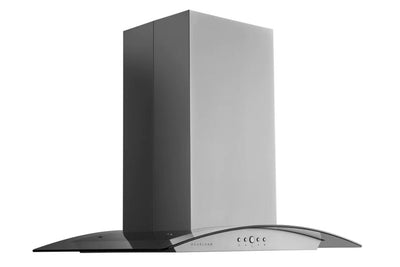 Hauslane 30" Glass Canopy Island Range Hood - IS-200SS-30|Hotte de cuisinière pour îlot Hauslane de 30 po de style auvent en verre - IS-200SS-30