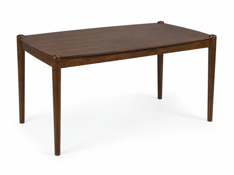 Ensemble de salle à manger Ivy 5 pièces avec table de 60 po (L) et 4 chaises - brun