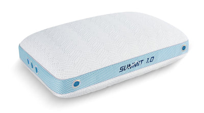 Bedgear Summit 1.0 Performance King Pillow – Stomach Sleeper | Oreiller PerformanceMD Summit 1.0 de Bedgear pour très grand lit - pour dormeur sur le ventre