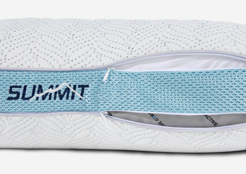 Oreiller PerformanceMD Summit 2.0 de Bedgear pour très grand lit - pour dormeurs sur le dos