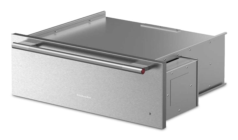 Tiroir-réchaud mijoteuse KitchenAid de 27 po - acier inoxydable PrintShieldMC - KWES727SPS