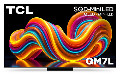 TCL 85" QM7L QD Mini-LED 4K UHD HDR Smart TV with Google TV (85QM7L) - 2026 Model | Téléviseur intelligent QD Mini DEL TCL QM7L UHD HDR 4K de 85 po avec Google TV (85QM7L) - modèle 2026
