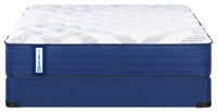 Ensemble matelas moyen à plateau régulier Espanola PosturepedicMD de série 850 de Sealy pour lit double