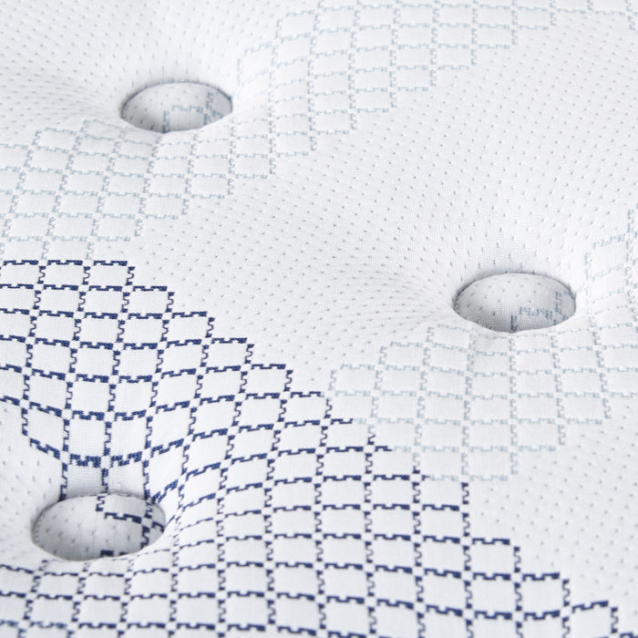 Matelas moyen à Euro-plateau Minden PosturepedicMD de série 1050 de Sealy pour très grand lit