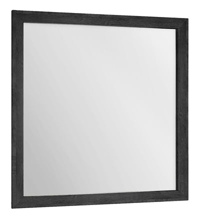 Soren Bedroom Dresser Mirror, Attachable, Wall Hanging - Graphite Grey | Miroir de commode de chambre à coucher Soren, à fixer au meuble ou à suspendre au mur - gris graphite