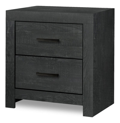 Soren Bedside 2-Drawer Nightstand, 22"W x 24"H - Graphite Grey | Table de nuit Soren de 22 po (L) x 24 po (H) à 2 tiroirs - gris graphite