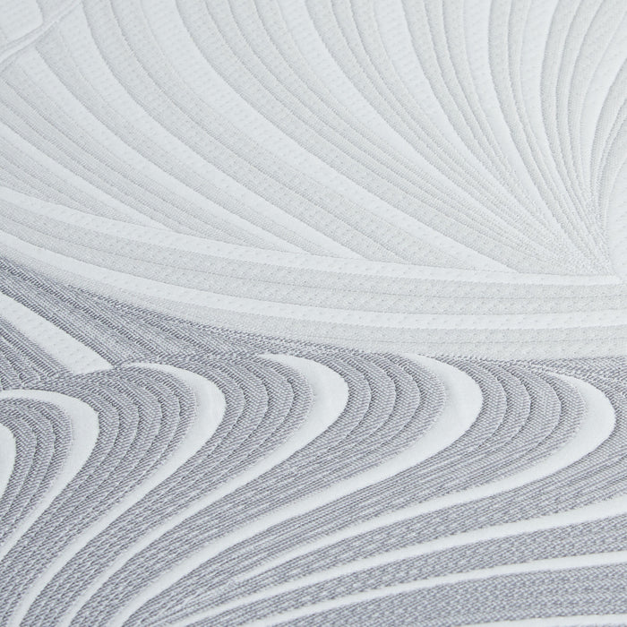Matelas ferme à plateau-coussin dans une boîte Spa 8 de Springwall pour lit double très long de véhicule récréatif