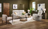 Spencer 80.9" Chenille Fabric Manual Reclining Sofa - Grey | Sofa à inclinaison manuelle Spencer de 80,9 po en tissu de chenille - gris