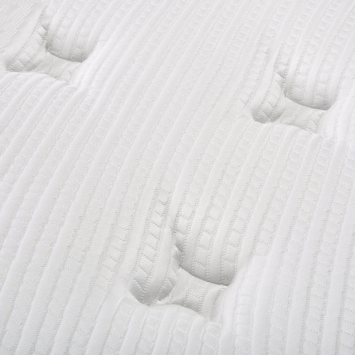 Ensemble matelas moyen à Euro-plateau Stonebridge Vanguard de Serta pour grand lit 