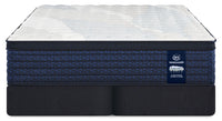  Ensemble matelas ferme à Euro-plateau Stonehaven Vanguard de Serta pour très grand lit