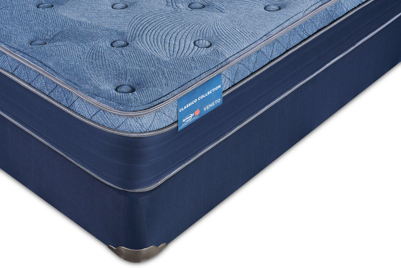 Ensemble matelas moyen à Euro-plateau Veneto de Springwall pour très grand lit