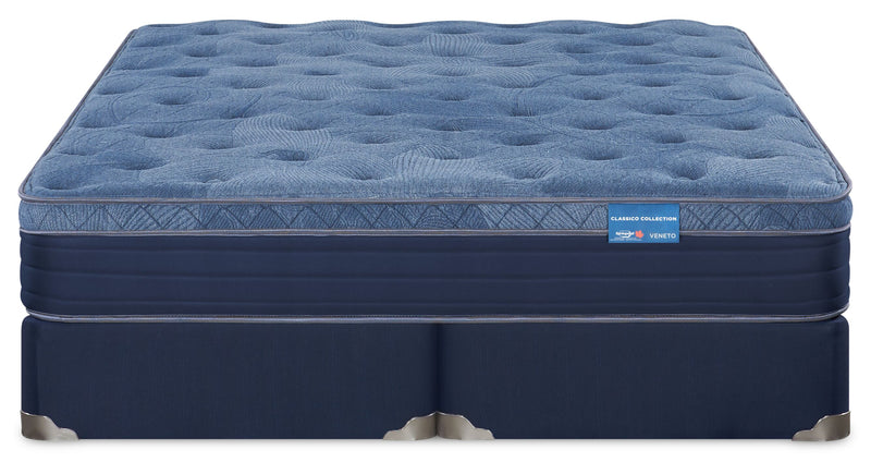 Ensemble matelas moyen à Euro-plateau Veneto de Springwall pour très grand lit